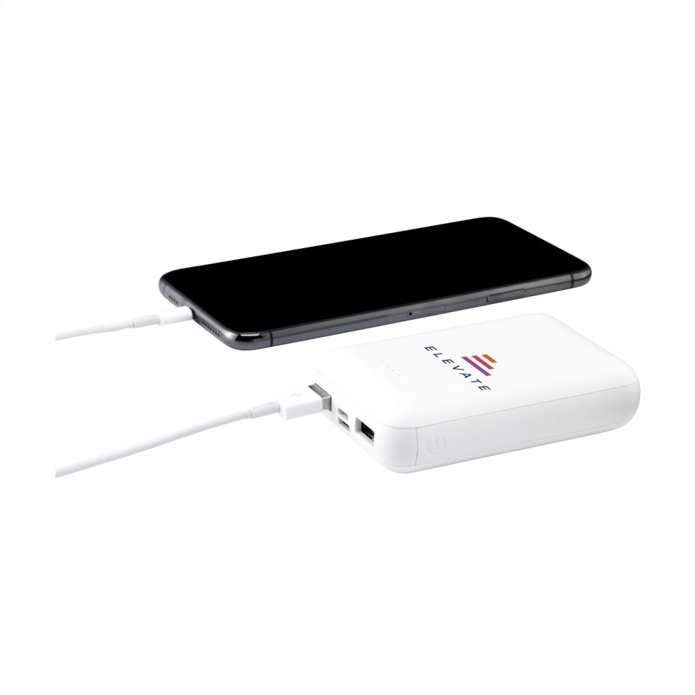 Logo trade promotional merchandise photo of: PocketPower 10000 Wireless Powerbank wireless charger