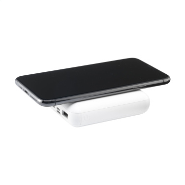 Logotrade promotional product image of: PocketPower 10000 Wireless Powerbank wireless charger