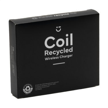 Logotrade advertising product image of: Coil RCS Recycled Wireless Charger