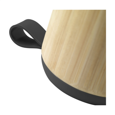 Logo trade promotional giveaway photo of: Timor Bamboo Wireless Speaker