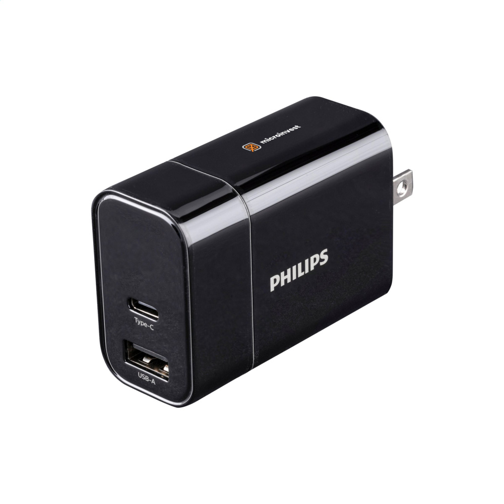 Logotrade advertising product picture of: Philips Travel Charger