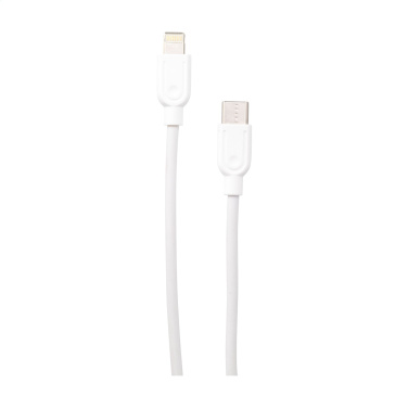 Logotrade promotional items photo of: Charging Cable RCS Recycled ABS-TPE