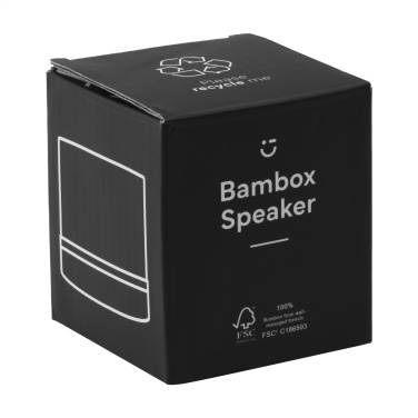 Logo trade promotional product photo of: Bambox Bamboo Speaker