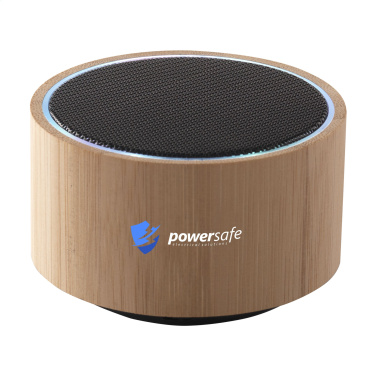 Logotrade promotional item image of: Wave Bamboo Wireless Speaker