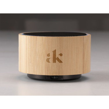 Logotrade promotional merchandise picture of: Wave Bamboo Wireless Speaker