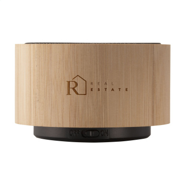 Logotrade promotional items photo of: Wave Bamboo Wireless Speaker