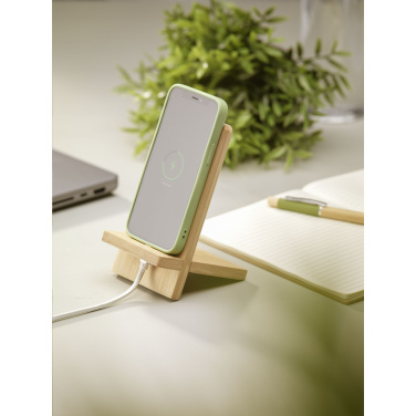 Logotrade promotional merchandise photo of: Miyo Bamboo Phone Stand