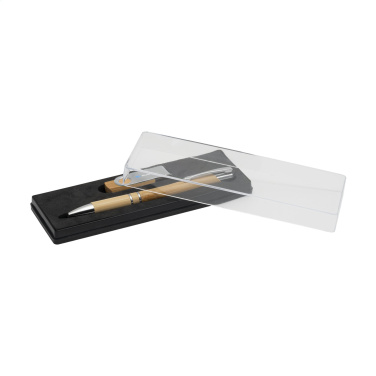 Logotrade promotional item picture of: Bamboo Connect Giftset 8 GB