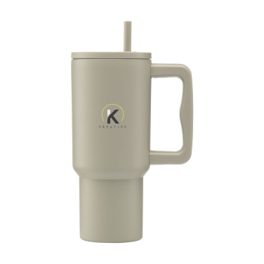 Logotrade promotional giveaway picture of: Rhino RCS Recycled Steel Cup 900 ml