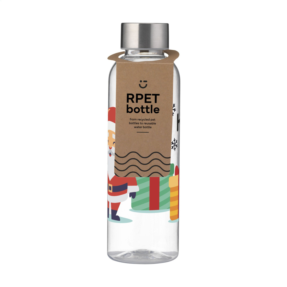 Logotrade corporate gift image of: Senga GRS RPET Bottle 500 ml X-Mas