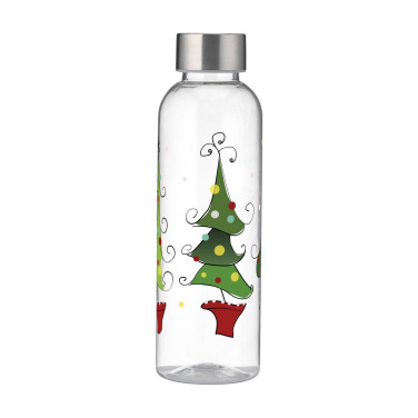 Logo trade promotional products picture of: Senga GRS RPET Bottle 500 ml X-Mas