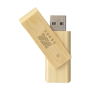 Logotrade promotional gift image of: USB Waya Bamboo  8 GB