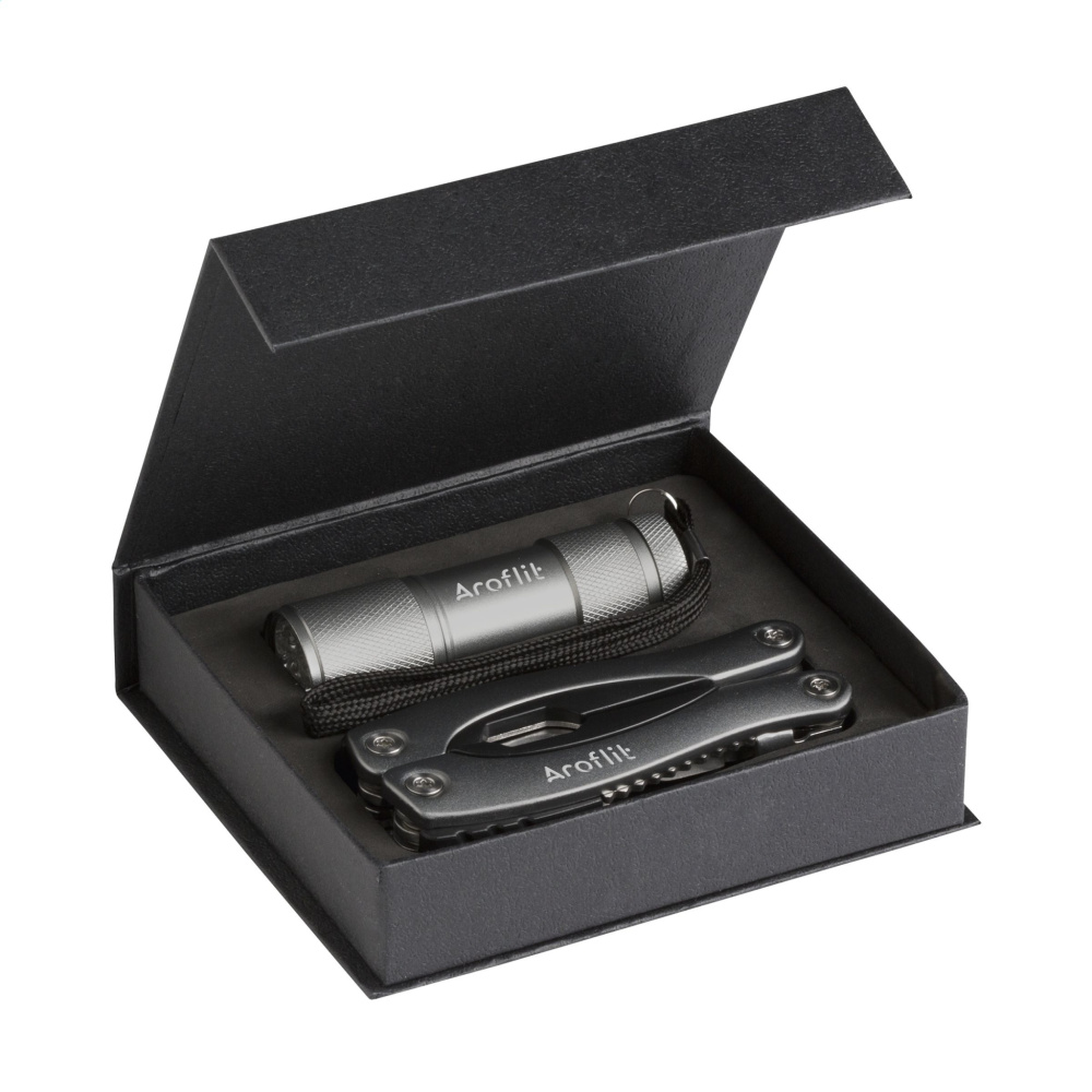 Logo trade promotional gifts image of: MaxiStar giftset