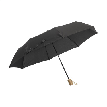 Logo trade promotional merchandise image of: Mini Umbrella RCS RPET foldable umbrella 21 inch