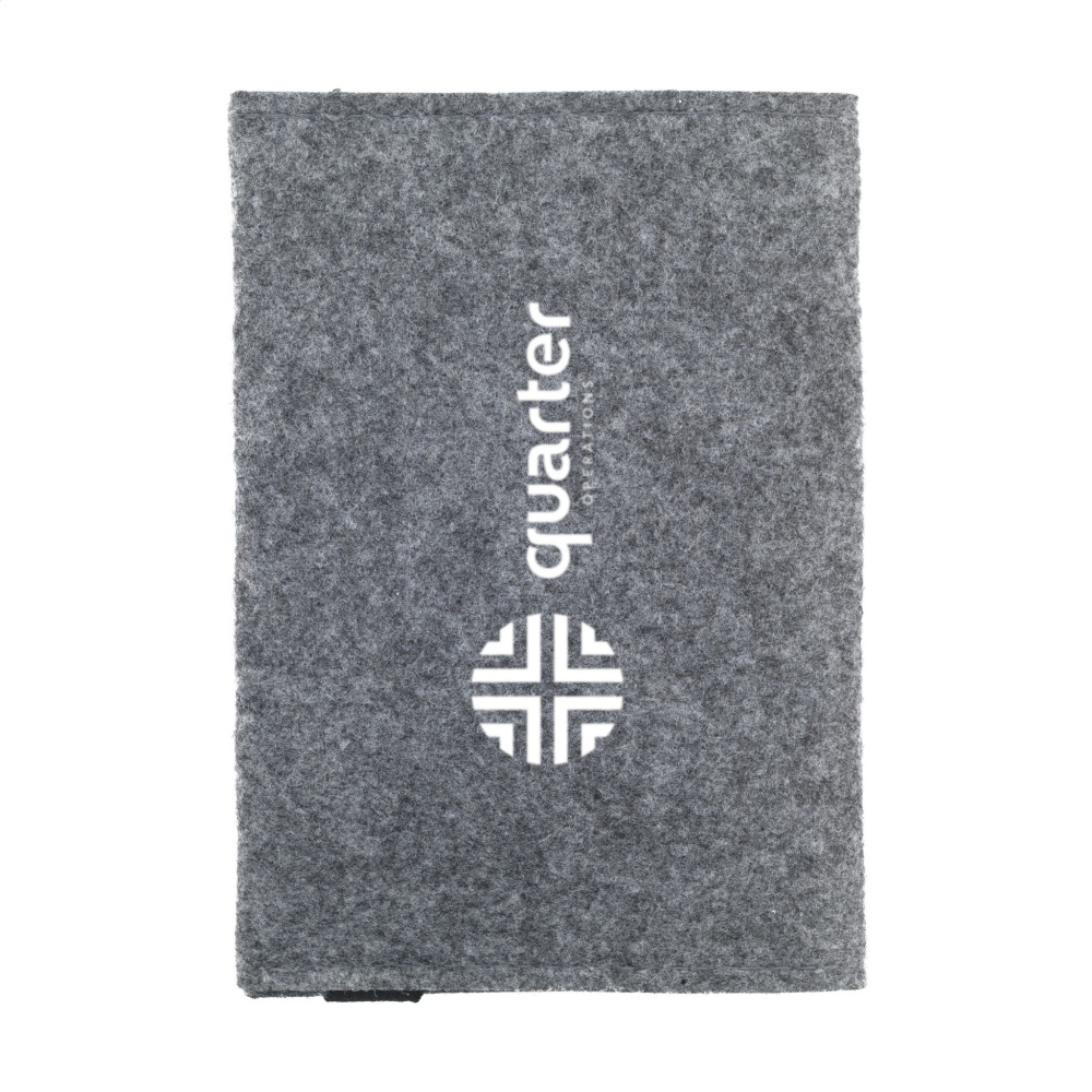 Logo trade promotional giveaway photo of: Identify GRS RPET Felt passport holder