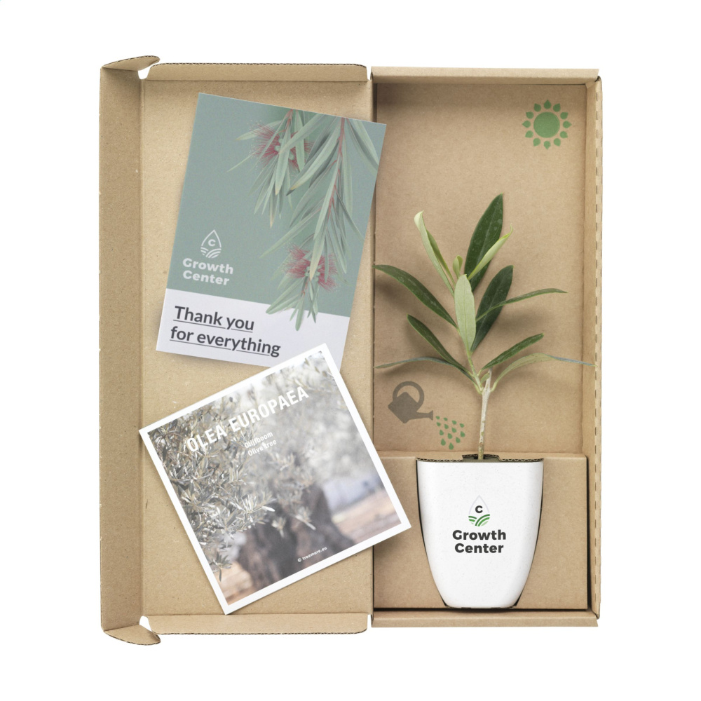 Logo trade promotional items picture of: Treemore Letterbox Trees Olive