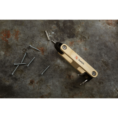 Logo trade promotional merchandise image of: Bamboo Bit Tool