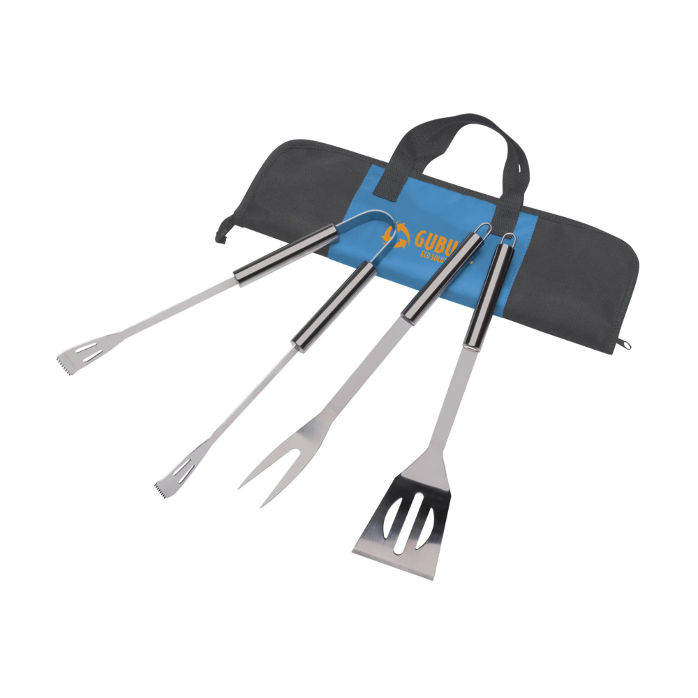 Logo trade business gift photo of: BBQ-Kit set