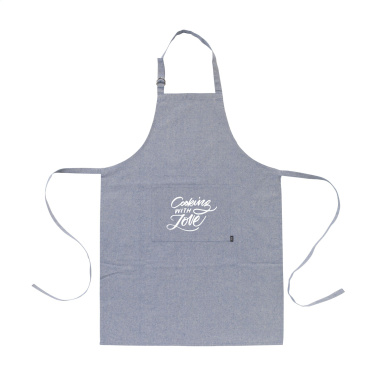 Logo trade business gift photo of: Cocina GRS Recycled Cotton (160 g/m²) apron