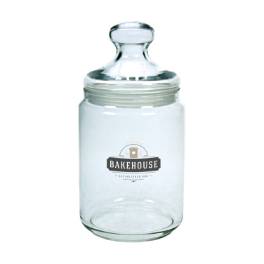 Logo trade promotional giveaways picture of: Dolci Candy jar 1 L