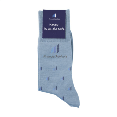 Logo trade promotional giveaways image of: Cotton Socks