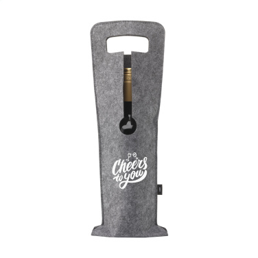 Logo trade promotional items picture of: Wine Bag-to-Give GRS RPET