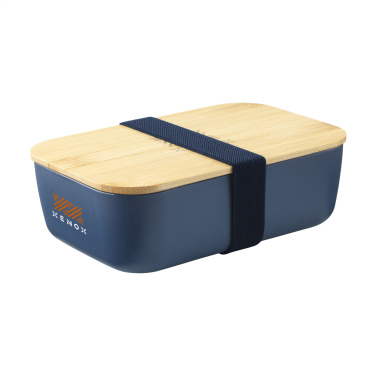 Logo trade promotional products image of: Midori Bamboo Lunchbox