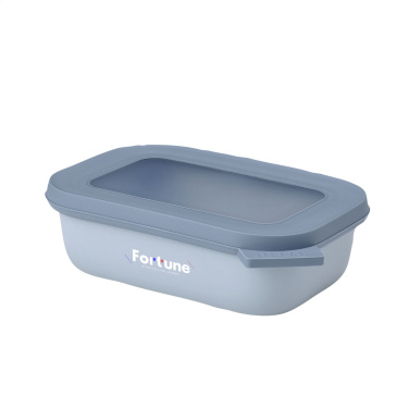 Logo trade promotional items image of: Mepal Cirqula multi use rectangular bowl 500ml lunchbox