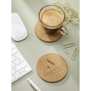 Logo trade promotional gifts picture of: Cork Coaster Set