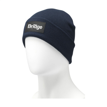 Logotrade promotional gift picture of: Stavanger GRS RPET Beanie hat