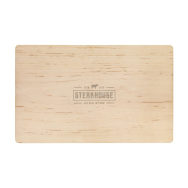 Logo trade promotional merchandise picture of: Alder Wood Cutting Board