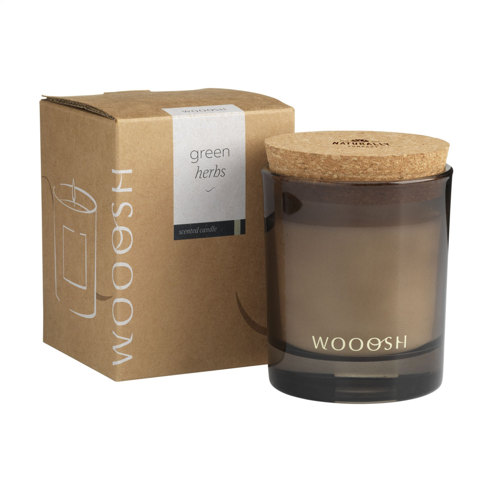 Logotrade corporate gifts photo of: Wooosh Scented Candle Green Herbs