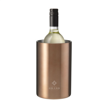 Logo trade promotional items picture of: CoolSteel RCS Recycled Steel wine cooler