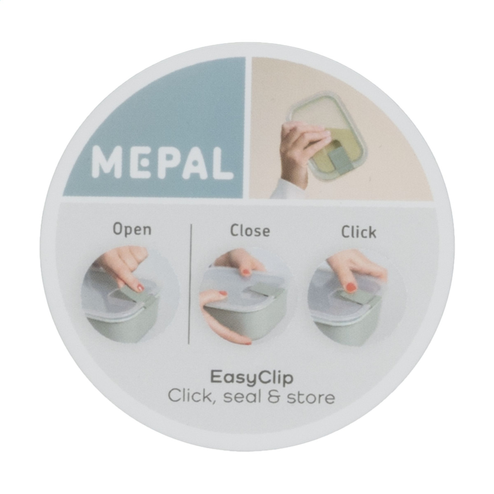 Logo trade advertising products image of: Mepal Storage Box EasyClip 1 L