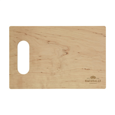 Logo trade promotional product photo of: Alder Wood Chopping Board Open Grip