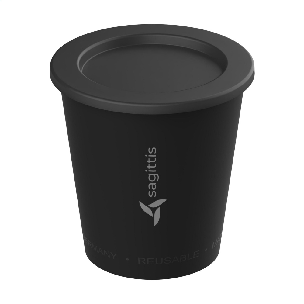 Logo trade promotional product photo of: Drinking Cup Bio-Based Lid 200 ml