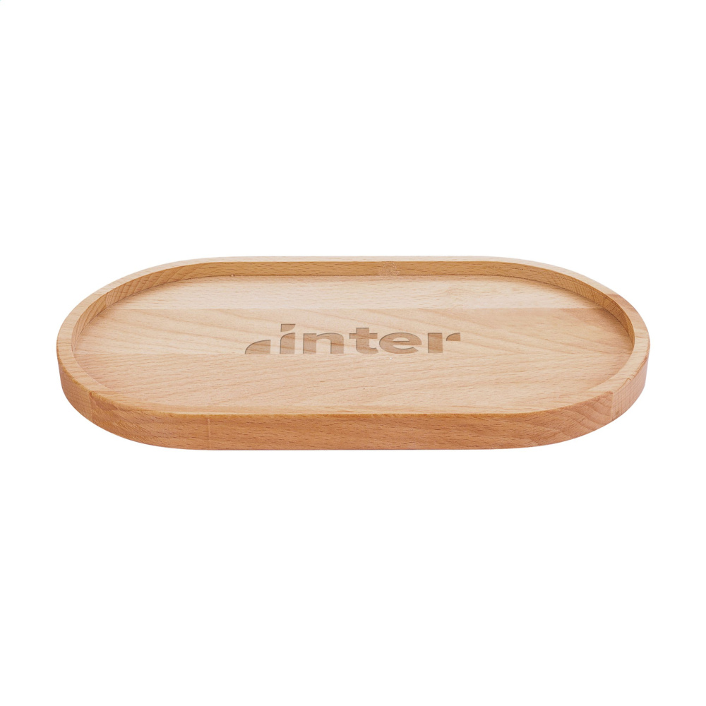 Logo trade business gift photo of: Harmony Serving Tray Oval