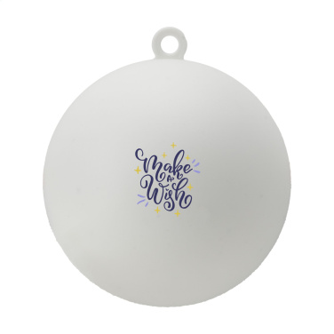 Logo trade promotional merchandise image of: Christmas Bauble Ø 7 cm Recycled PP - Made in Europe