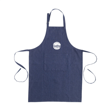 Logo trade promotional gift photo of: Apron GRS Recycled Denim (220 g/m²)