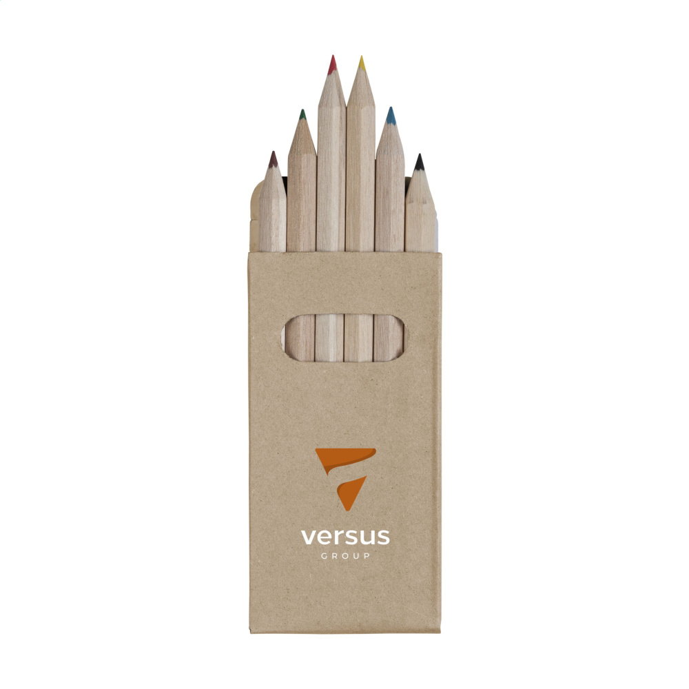 Logo trade corporate gifts picture of: SixColour coloured pencils