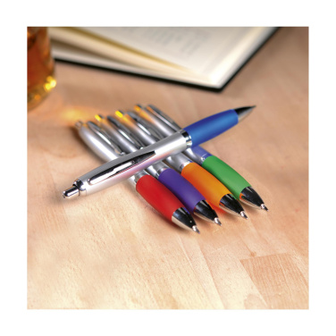 Logo trade advertising product photo of: Athos Silver pen