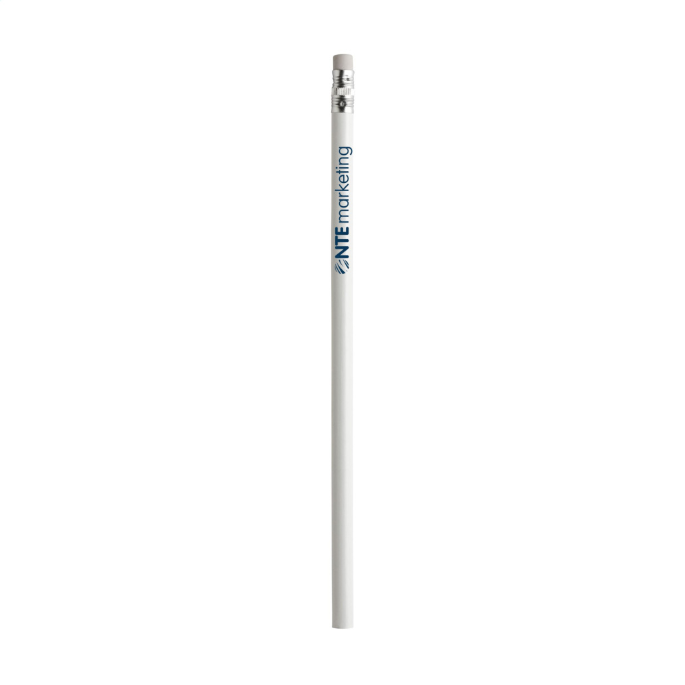 Logo trade business gift photo of: Topic varnished pencil