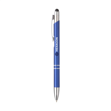 Logo trade promotional product photo of: Ebony Touch stylus pen