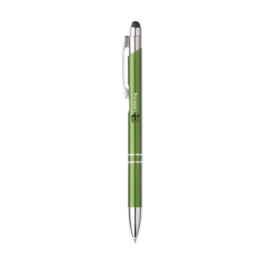 Logo trade promotional merchandise photo of: Ebony Touch stylus pen