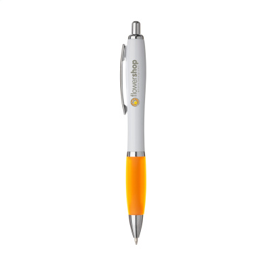 Logotrade corporate gift image of: Athos White pen