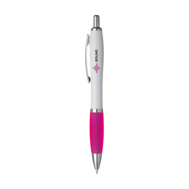 Logo trade promotional gifts image of: Athos White pen