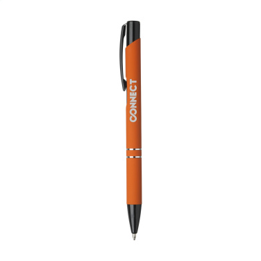 Logotrade corporate gift picture of: Ebony Rubberised pen