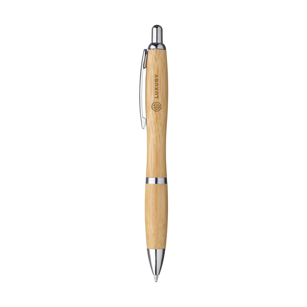 Logo trade advertising product photo of: Athos Bamboo pen