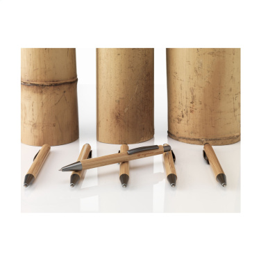 Logo trade promotional merchandise picture of: Sento Bamboo pen