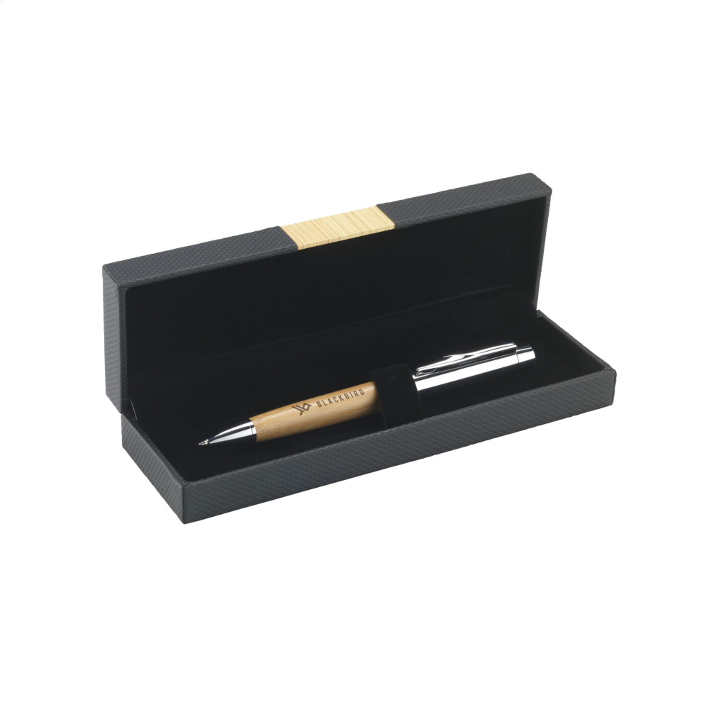 Logotrade promotional item image of: Bamboo Pen Set pens